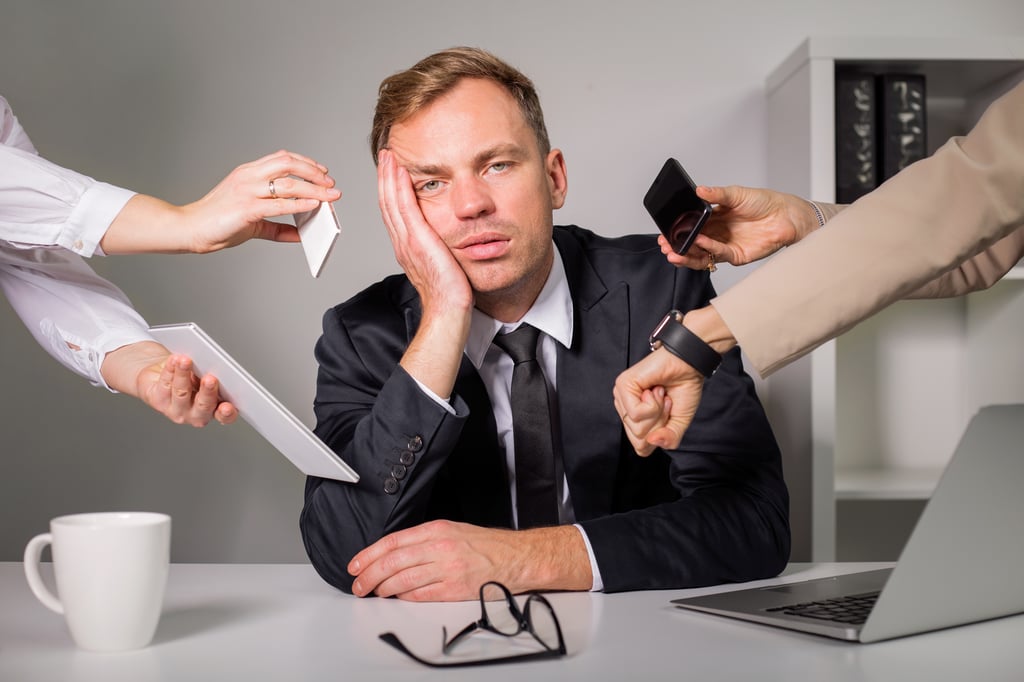 stress voyageurs d'affaires